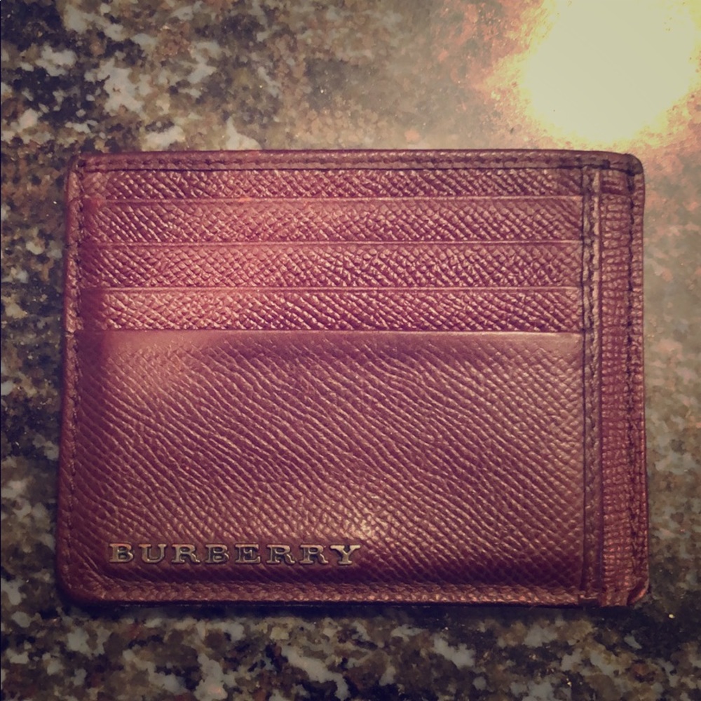 Genuine Burberry Card Wallet